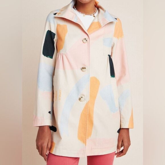 Anthropologie Jackets & Blazers - Anthropologie Moglea Daybreak Trench Coat- Size 2